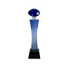 plaketa sklo - trofej 9137 diamant blue + krabička