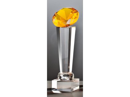 sklo - trofej 66755 diamant G + krabička (Varianta sklo - trofej 66755 diamant G + krabička, 255mm)