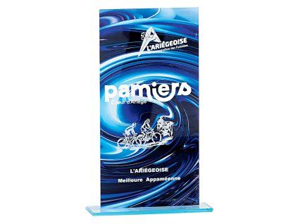 plaketa sklo 1603