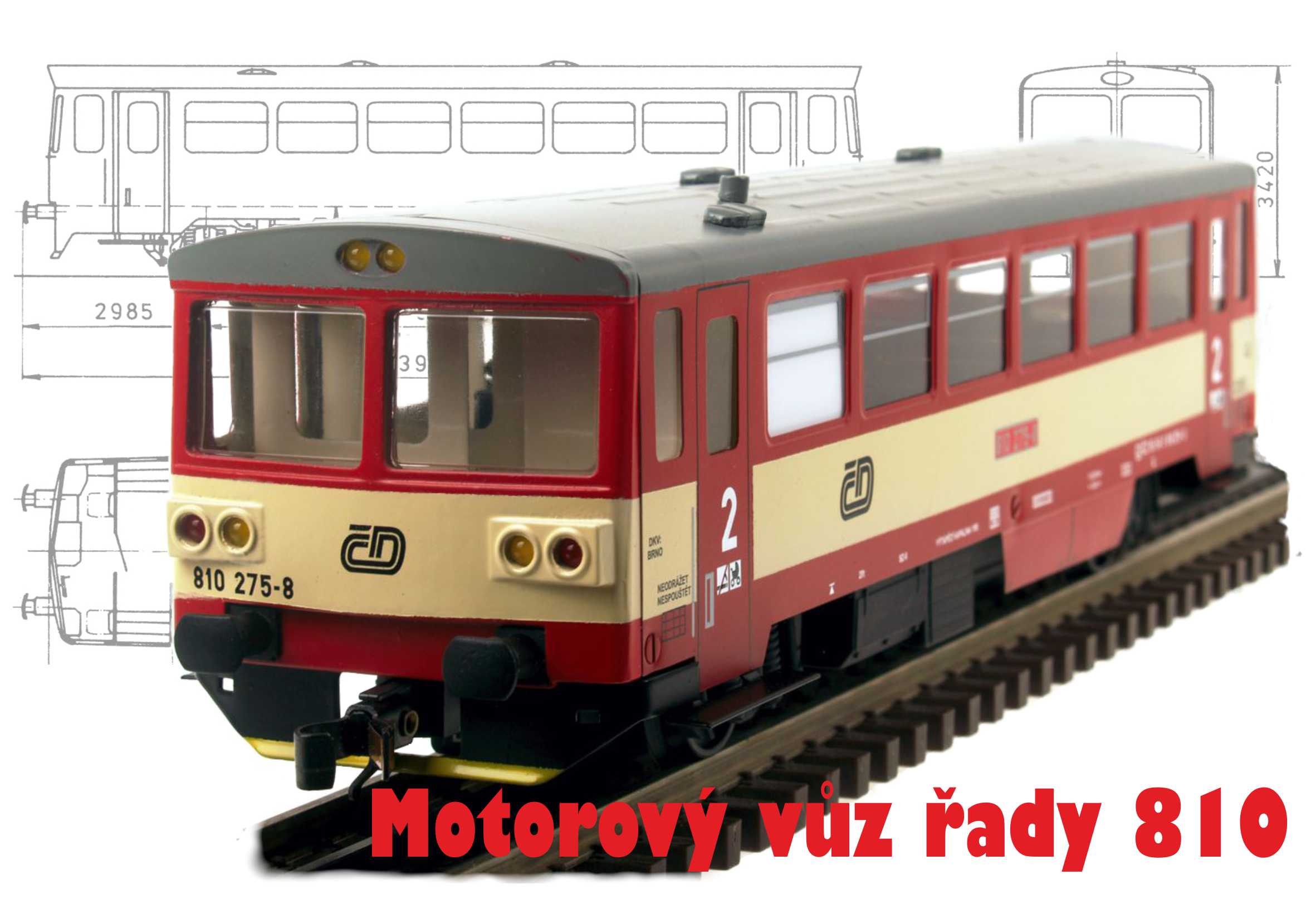 Motorový vůz řady 810 ČD