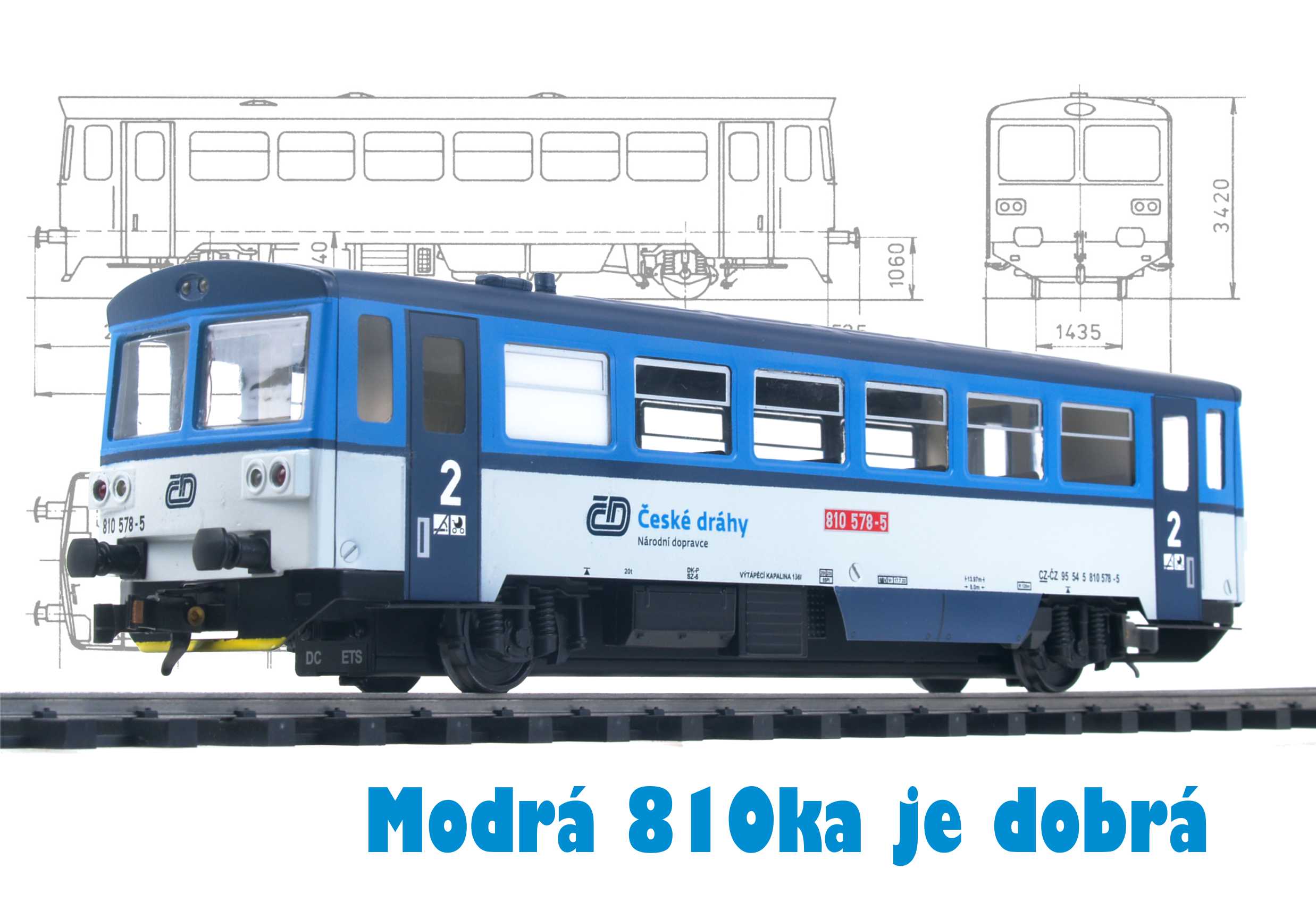 Motorový vůz řady 810 - NBT