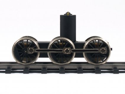 DRIVING UNIT WITH HIGH FLANGED WHEELS, AXLES DISTANCE 40+40 MM