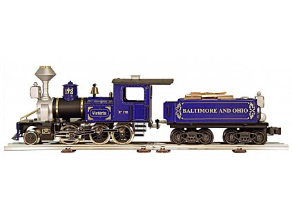 DREIACHSIGE DAMPFLOKOMOTIVE "VICTORIA" MIT SCHLEPPTENDER, ACHSFOLGE 1C