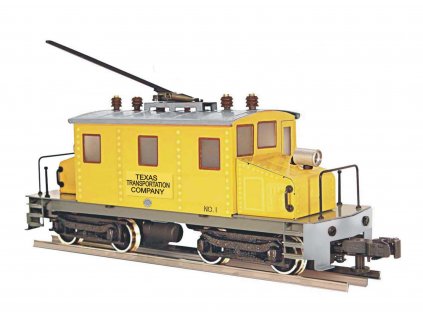 ELECTRIC LOCOMOTIVE BALDWIN-WESTINGHOUSE „STEEPLE CAB“, SERVED ON TEXAS TRANSPORT COMPANY