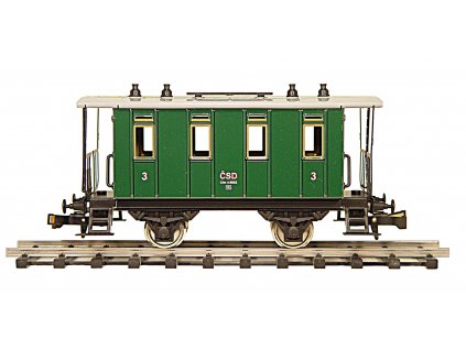 ČSD CLASS CLM PASSENGER CAR, THIRD-CLASS