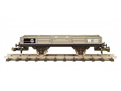 BRITISH LOW SIDE CAR GREAT WESTERN RAILWAY