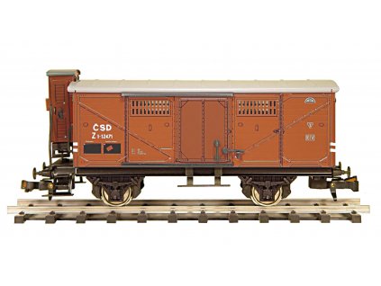 BOX CAR ČSD SERIES Z WITH BRAKEMAN'S CABIN