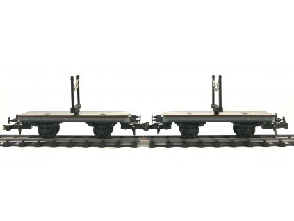 STAKE CAR SBB-CFF FOR TRANSPORT OF TIMBERS