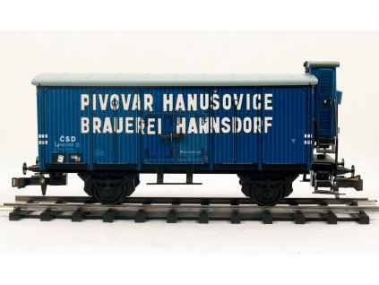 BIERWAGEN ČSD "HANUŠOVICE" MIT BREMSERHAUS