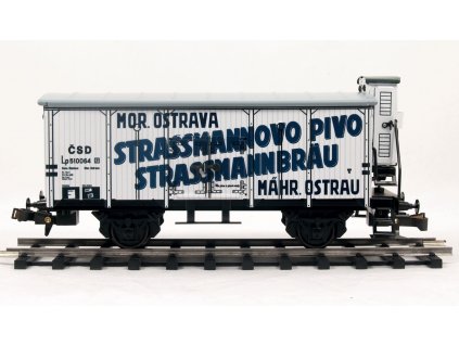BIERWAGEN ČSD "MORAVSKÁ OSTRAVA" MIT BREMSERHAUS