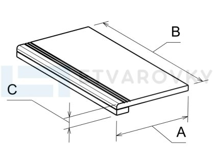 SHL3 Quater Round obdelnikova dlouha etvarovky