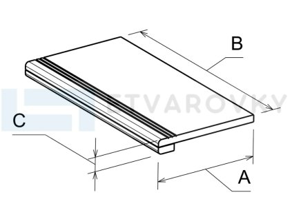 SHL6 Double Quater Round obdelnikova dlouha etvarovky