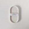 podtacek oval coaster white