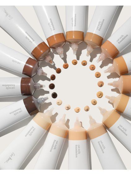 Make-up ovesné mléko