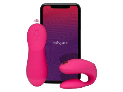 Chorus Pro We-Vibe pároví vibrátor ružový  Luxusní párový vibrátor s Fusion Wave a LDR ovládáním