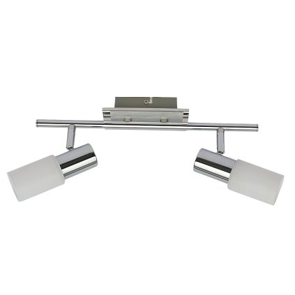 26969 rabalux 6097 logan spot e14 2x 40w chrome