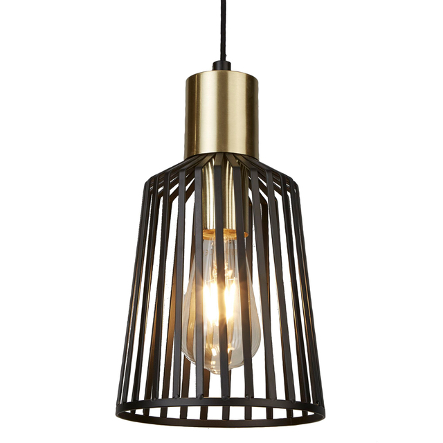Searchlight 9412BK Bird Cage Závesné svietidlo