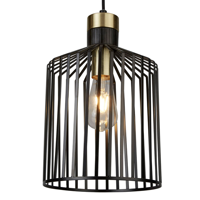 Searchlight 9413BK Bird Cage Závesné svietidlo