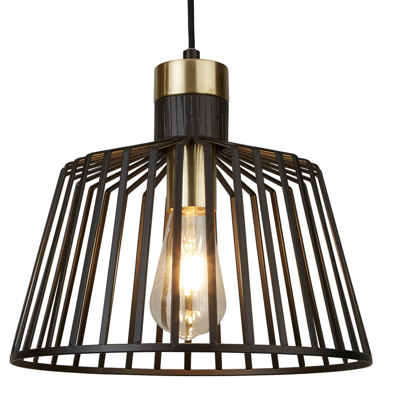 Searchlight 9411BK Bird Cage Závesné svietidlo
