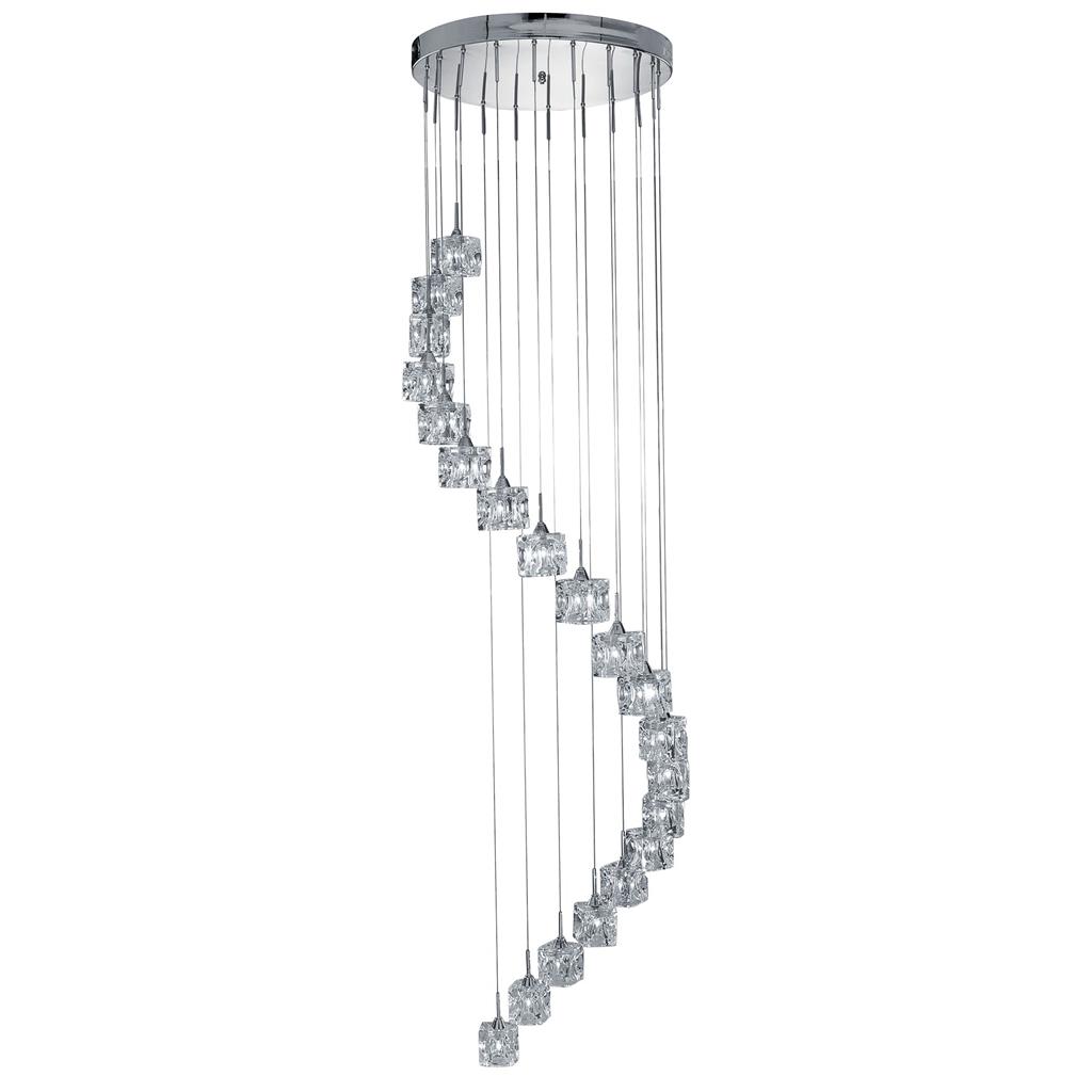 Searchlight 7820-20-LED Ice Cube  LED Závesné svietidlo
