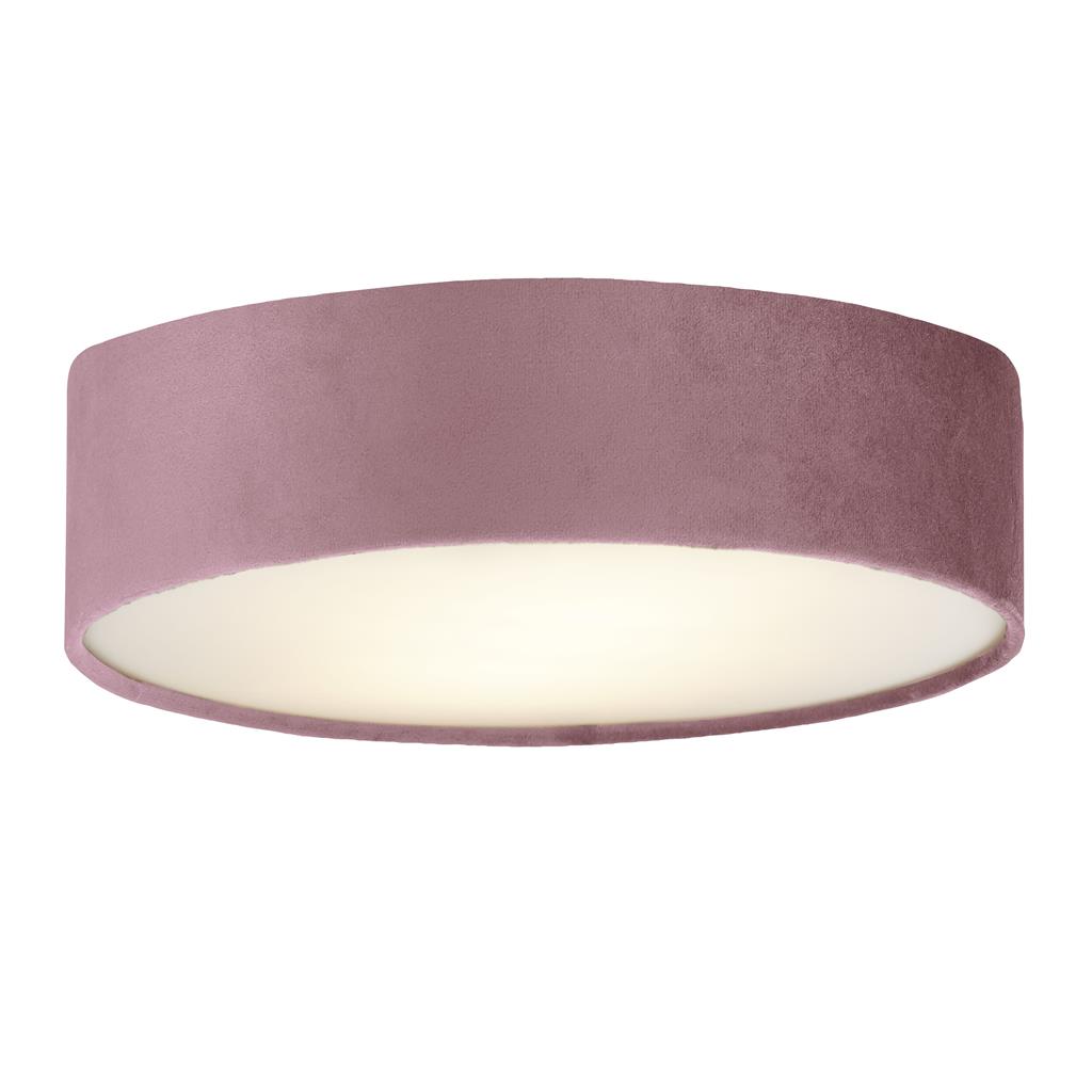 Searchlight Drum 2Lt Flush - Pink Velvet