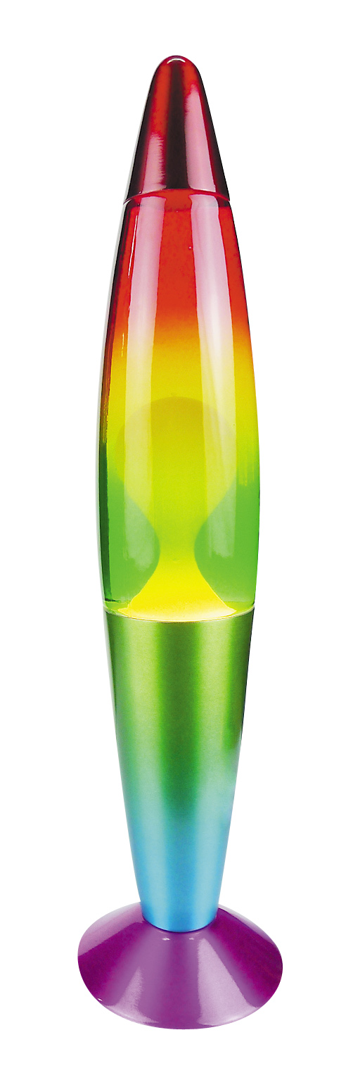 Rábalux 7011 Lollipop Rainbow, Lávová lampa