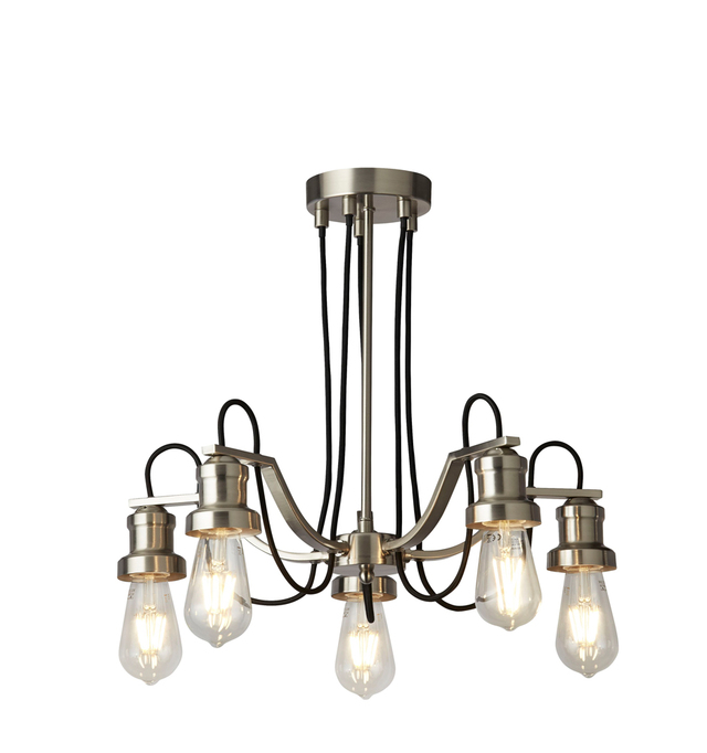 Searchlight 1065-5SS Olivia, Luster