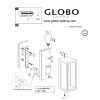 104213 1 globo 31980 vonkajsie nastenne svietidlo gundula