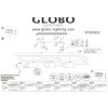 104090 globo 67305d2 stropne svietidlo kassu