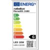 38462 rabalux meredith 2480 zavesne svietidlo led 18w 1500lm 4000k