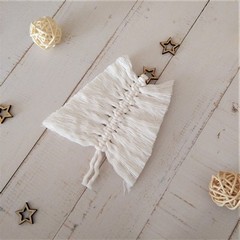 Macramé ozdoby - stromeček po druhé!