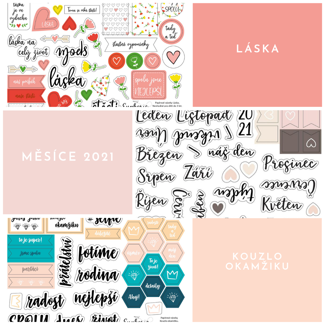 Nové papírové výseky!