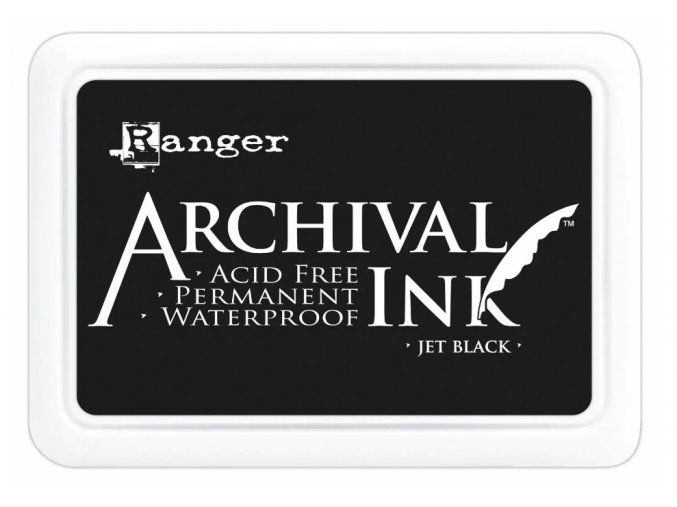Ranger Archival ink pad Jet Black