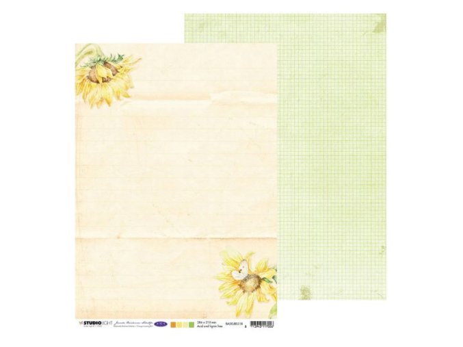 scrapbookovypapir A4 scrapbookign studiolight Janneke Brinkman nr318 1