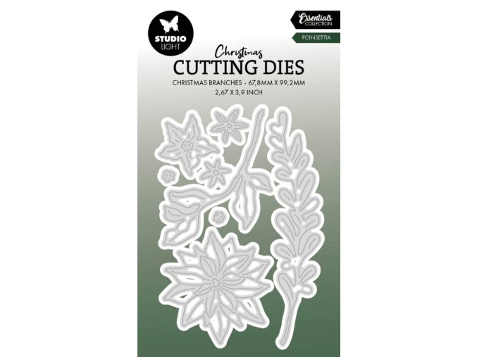 scrapbooking euphoriscz vyrezavacisablona vanocnihvezda 1 studio light poinsettia christmas essentials cutti