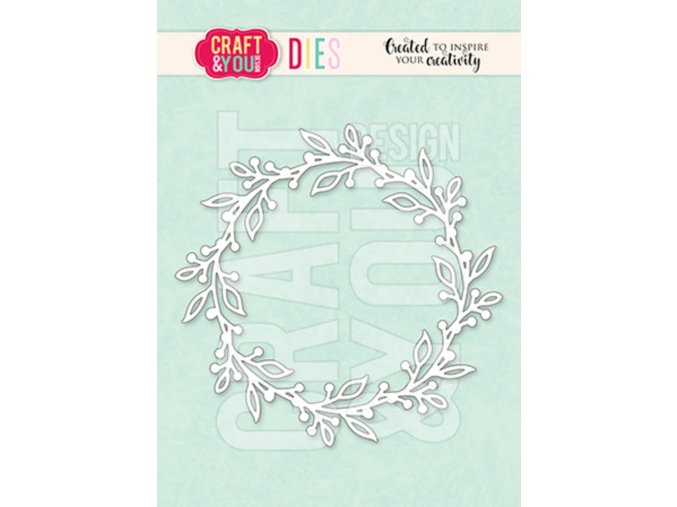 scrapbooking euporiscz vyrezavacisablona vanocnivenec 1 craft you design delicate wreath dies cyd cw