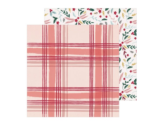 scrapbookovypapir Vanoce papir snowflakepaper cratepaper scrapbooking euphoriscz min