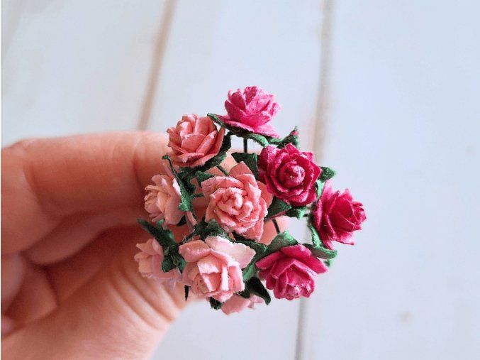 papirovaruze hvezda ruzovymix12mm macrame scraobook euphoriscz