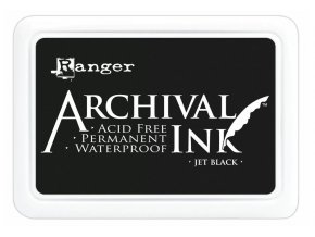 Ranger Archival ink pad Jet Black