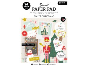 Studio Light • Essentials Die Cut Paper Pad Sweet Christmas scrapbookingcz euphoriscz