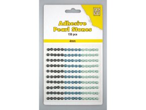 samolepiciperličky odstinymodre 1 scrapbookign cardmaking Nellie's Choice Adhesive Pearls 150pcs 4mm 3 Tones blue euphoriscz