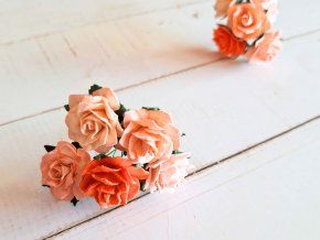 ruzehvezdapapirova 25mm mixoranzova2 macrame scrapbooking euphoris.cz