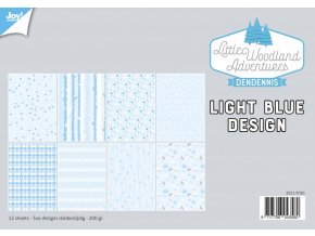 31691 LittleWoodlandAdventure Design Light Bleu