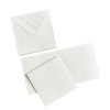 obalkyctvercovebilesobalkou 2 hobbygros storage cards envelopes square snow whit