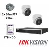 Hikvision 2x IP Kamera 4Mpx Economy pack