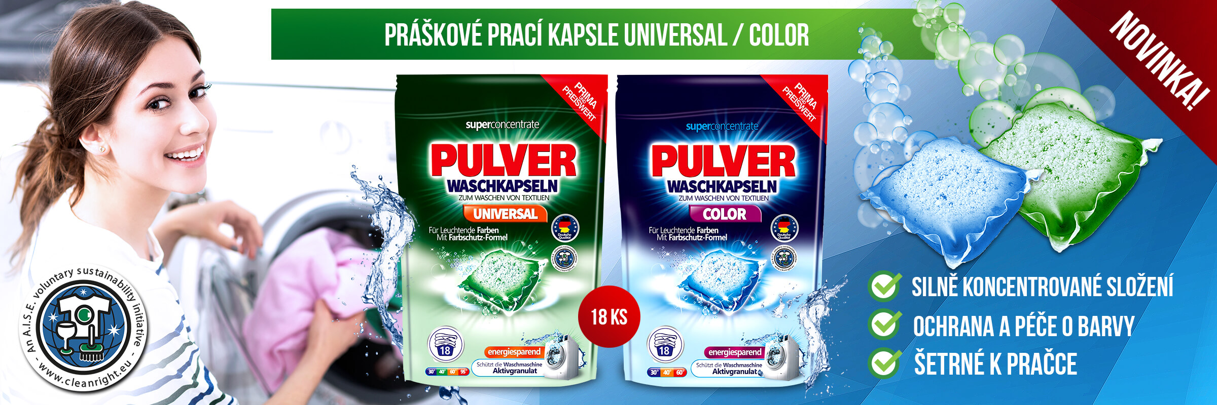 Kaplse do pračky