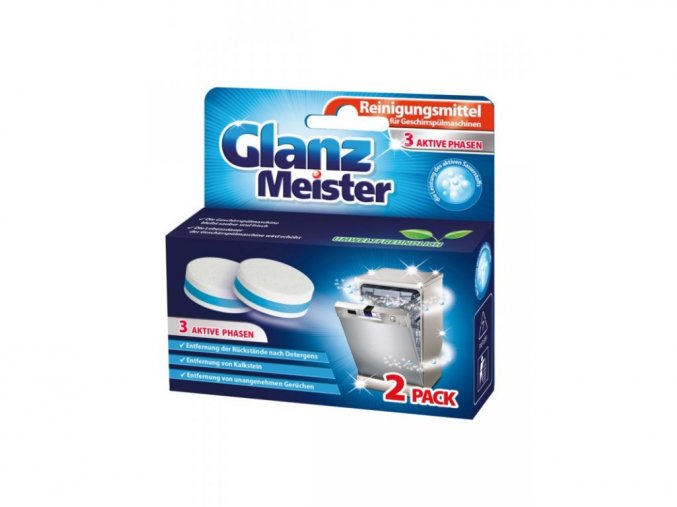 glanz meister cistic mycky nadobi tablety 2 ks