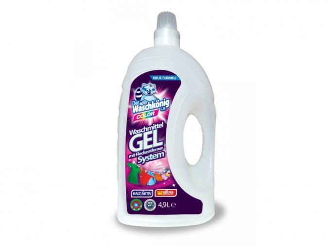 waschkonig color 4 9 l praci gel