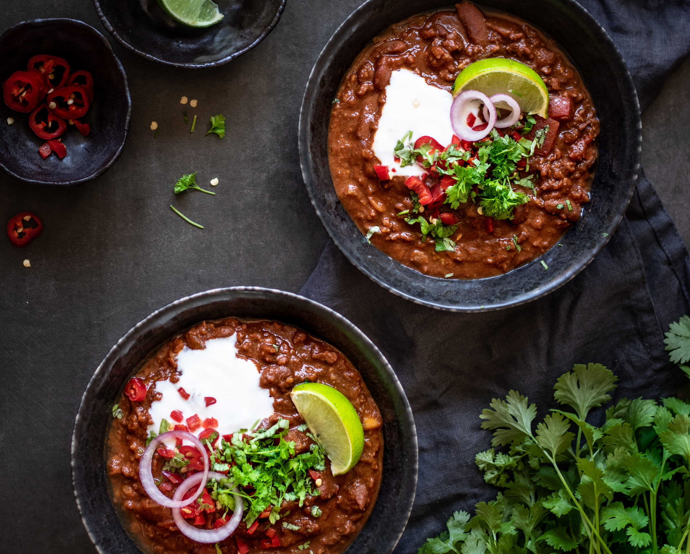 Veganské chilli con carne