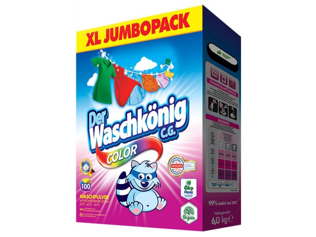 vyr 445waschkonig praci prasek 100 davek color 6 kg
